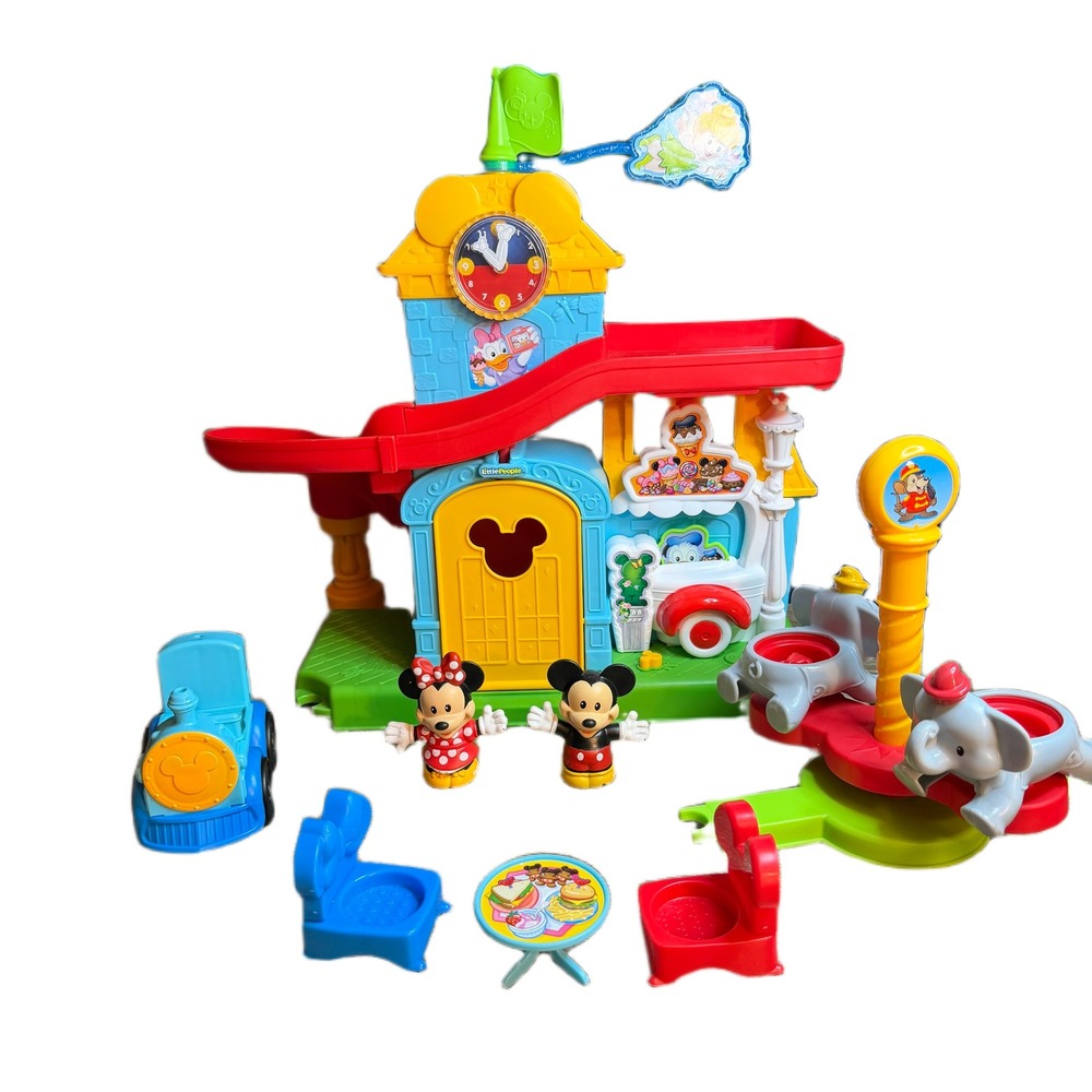 Fisher-Price Little People Disney Mickey Minnie Magic of Disney Playset Dumbo